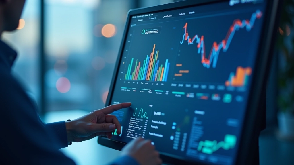 Revenue forecasting dashboard with data visualizations